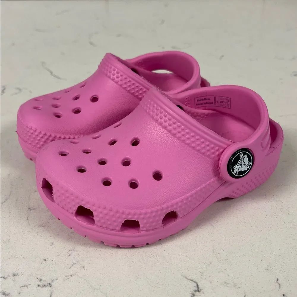 Toddler CROCS LITTLES™ CLOGS Size 5 Pink